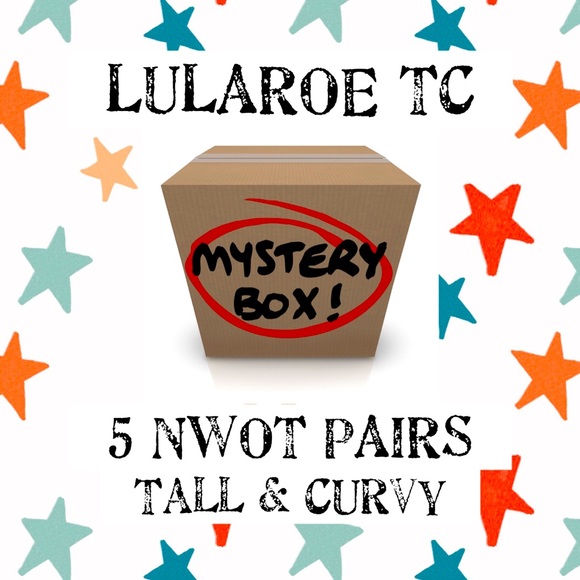 🎁LULAROE LEGGING MYSTERY BOX🎁 - 5 NWOT PAIRS - Picture 1 of 2
